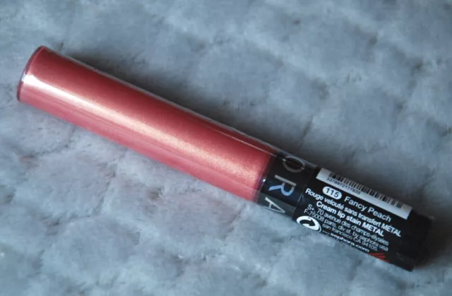 SEPHORA Macchia Labbra Crema METALLO 115 FANTASIA PESCA Fresca NUOVA DI ZECCA! SIGILLATO!