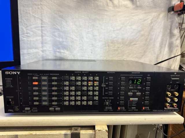 SONY SB-V3000 AV System Video Audio Selector EUR 199,00 - DE