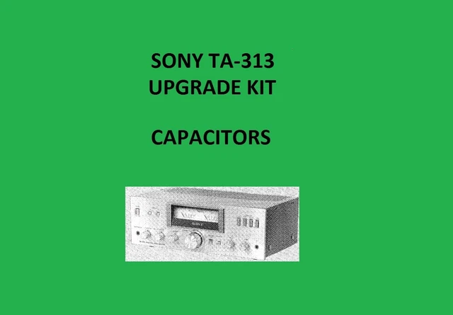 Kit De Réparation Complet Pour Ampli Sony TA-FA4 – Condensateurs Neufs