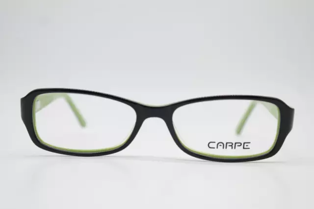 Lunettes CARPE 31402 Noir Vert Argent Ovale Monture Lunettes Neuf