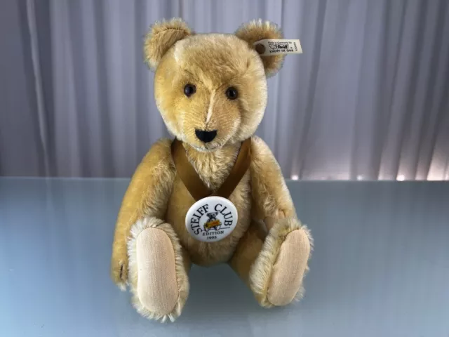 Steiff Tier 420054 Club Edition 1995 TeddyBär 35 cm. Top Zustand