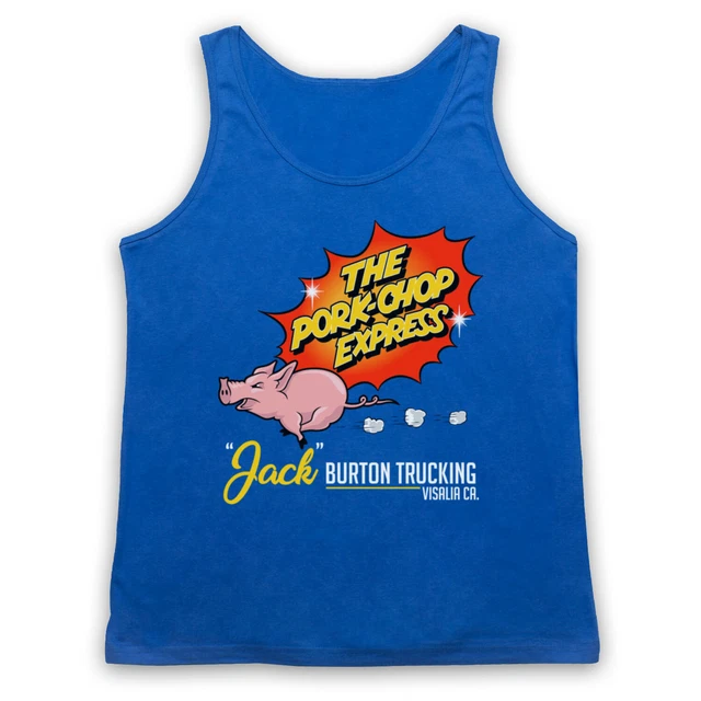 Big Trouble Little China Pork-Chop Express Jack Burton Adults Vest Tank Top