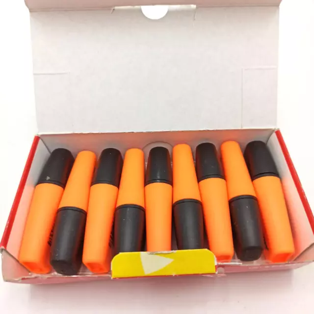 STABILO BOSS Mini 10er Set Orange Textmarker Büro Schule Markierstifte