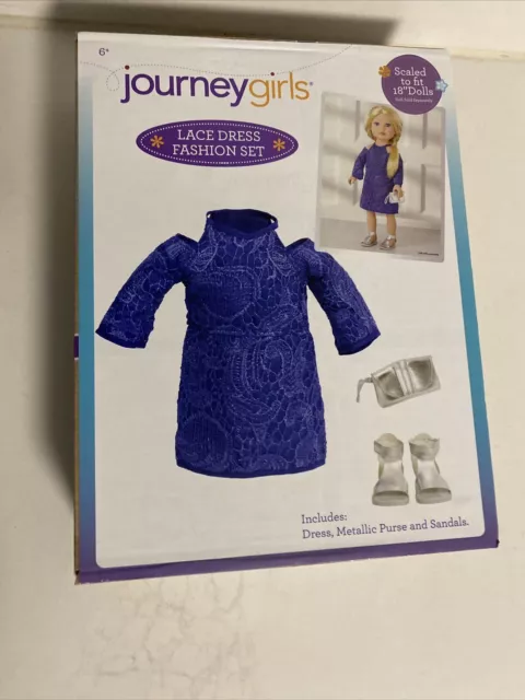 Fashion Accessories For 18”Dolls, Journey, American Girl,Battat 2019lace Dress