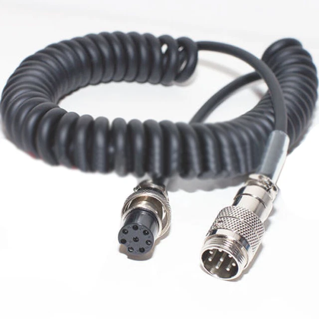8 PIN MIC Microphone extension cable for Yaesu radio MD200 MD100 MD1