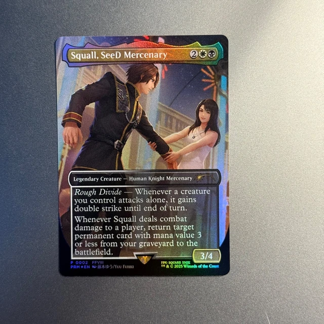 MTG STANDARD SHOWDOWN Promos Squall, SeeD Mercenary FOIL Final