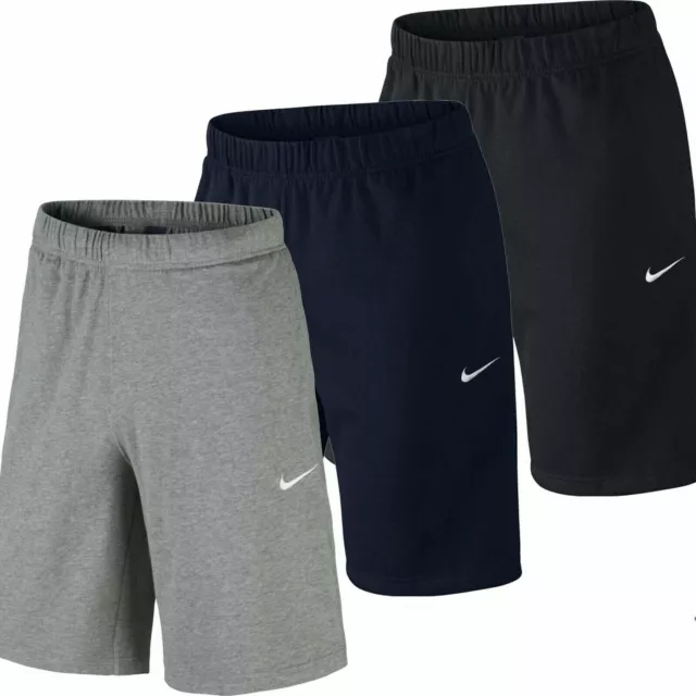 Nike Mens Crusader Shorts Long Cotton Jogging Casual Training Gym S M L XL