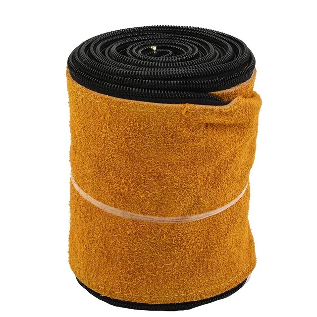 Durable TIG Welding Torch Cable Cover Protection Fittings Hose Leather