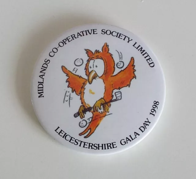 Midlands Co-operative Society Ltd - Leicestershire Gala Day 1998 Badge