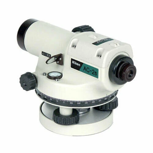 NIKON-AC-2S Modello di livello automatico con cerchio, strumento...