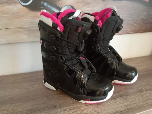 Original Damen Frauen Salomon Fussion Snowboard Boots Schuhe Gr. 40 Neuwertig