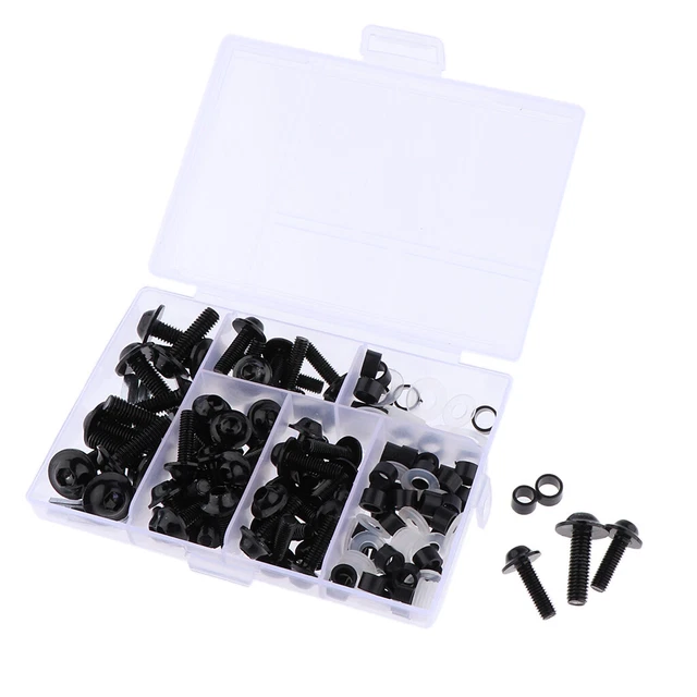 MagiDeal – Set 4 Clips De Carrosserie Avec Tirettes, 24mm, Pour RC 1/10 1/12 1/8 (remplacement Ailettes, Métal Durable)