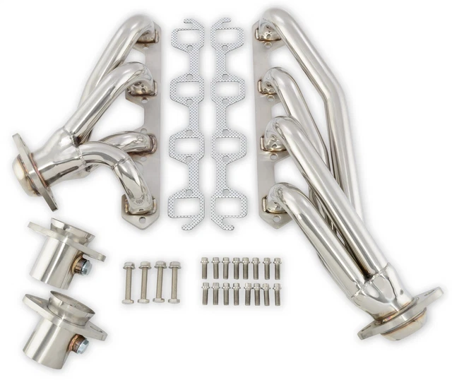 SCOTT DRAKE C6TZ-9430-SS-SH Stainless Steel Shorty Headers
