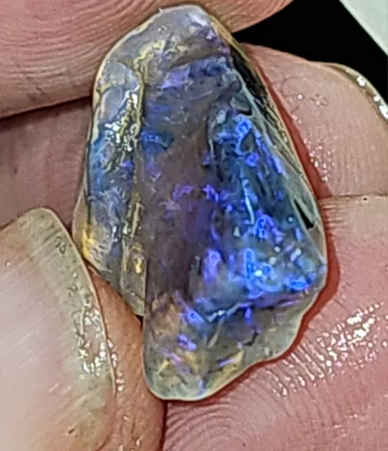 11,50ct Black Schwarz Opal Roh Australien