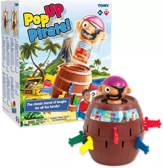 Pop Up Pirate Classic Children Action Board Game Family and Preschool Kids Game