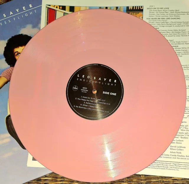 Endless Flight by Leo Sayer Pink 180g Vinyl Reissue 2020