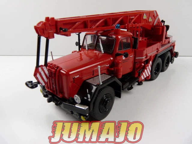 Camion De Pompiers Märklin 18039 - Magirus Deutz Avec Grue Rotative (occasion)