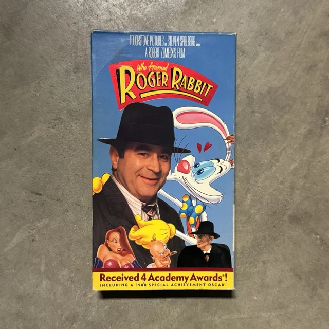 Who Framed Roger Rabbit Vhs 1988 Release Touchstone Home Video £720 