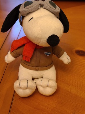 aviator snoopy plush