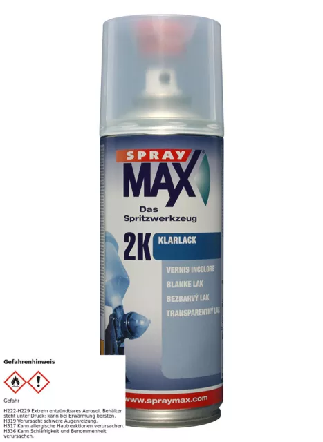 KWASNY 680 061 SPRAYMAX 2K Klarlack transparent glänzend Versiegelung 400ml