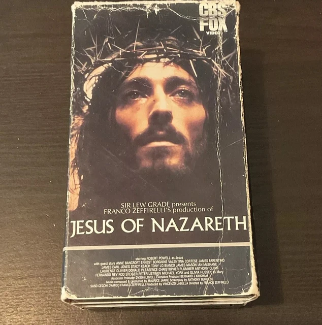 JESUS OF NAZARETH Box Set 1986 Cbs Fox Vhs 6.89 PicClick CA