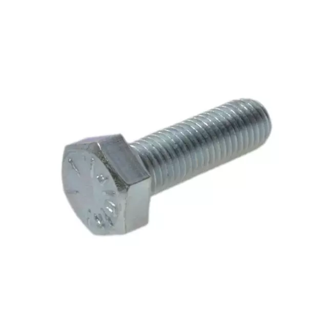 Hex Head Bolt 1/4" UNF Imperial Fine Screw Steel Grade 8 Zinc Plated AS2465-1999 3