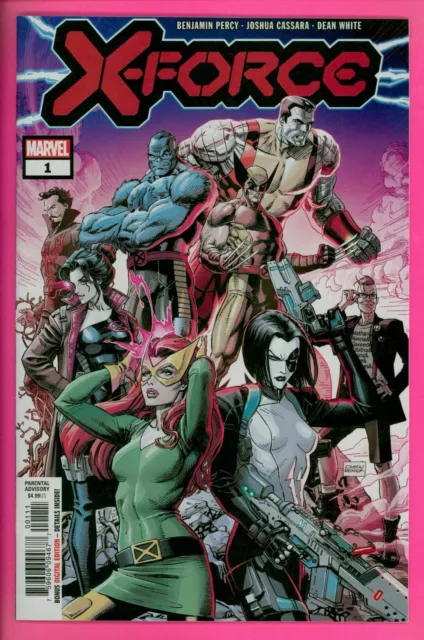 X-Force #1 (2019) 9.4 NM near mint Marvel comics Percy Cassara White