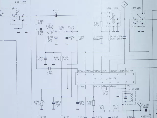 Schematic Diagrams-Schema für Grundig TK 17