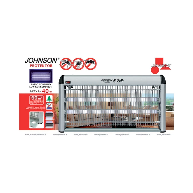 Johnson Protektor Mosquito Electric Coverage Environments Up 60m2