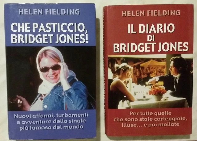 IL DIARIO DI Bridget Jones 2 volumi di Helen Fielding Ed.Mondolibri
