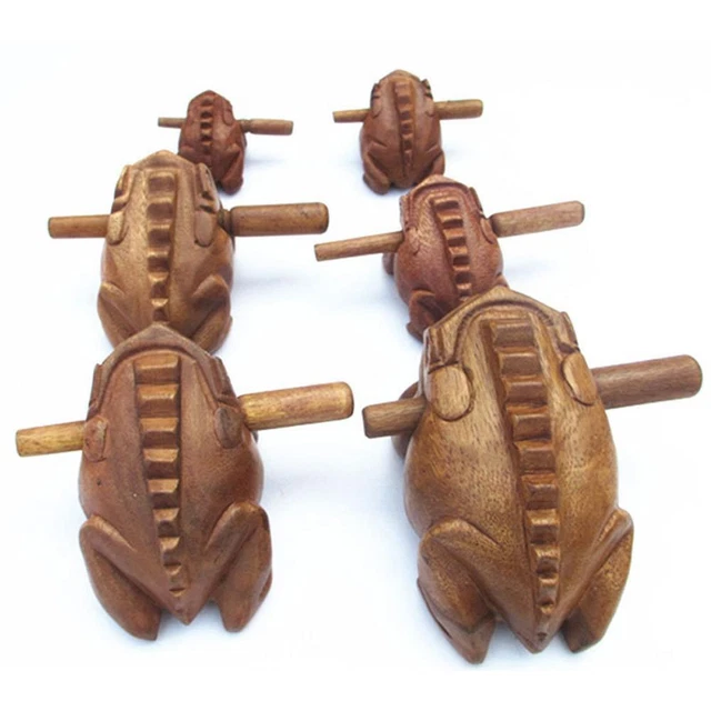 Grenouilles En Bois Instruents De Percussion Grenouilles Orneents