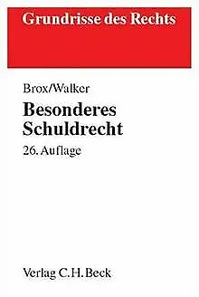 Besonderes Schuldrecht von Hans Brox | Buch | Zustand sehr gut