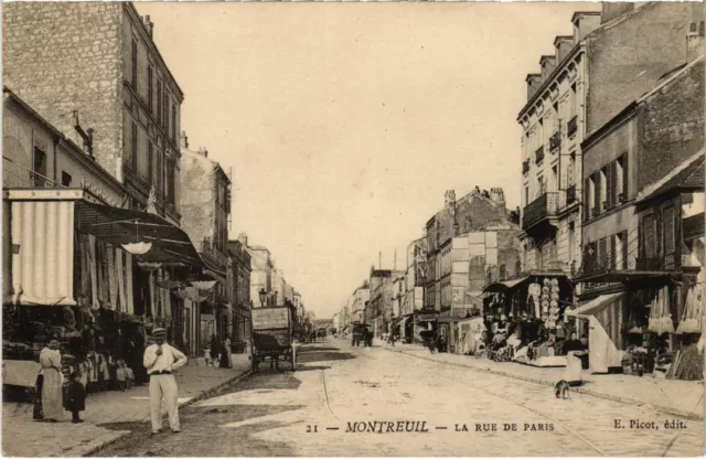 CPA MONTREUIL-sous-BOIS Rue de Paris (1353448)
