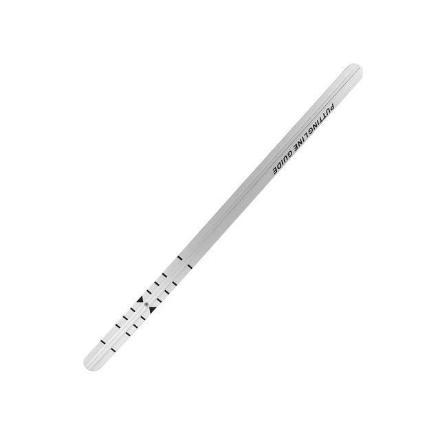 Putter Straight Ruler PUTTER RULER PORTABLE Putter Straight Ruler Aluminum Practice Putting ...