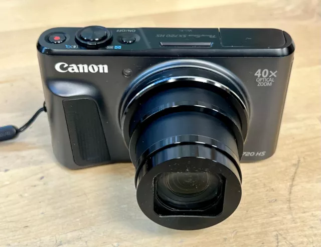 Canon PowerShot SX720 HS 20.3MP Compact Digital Camera - Black