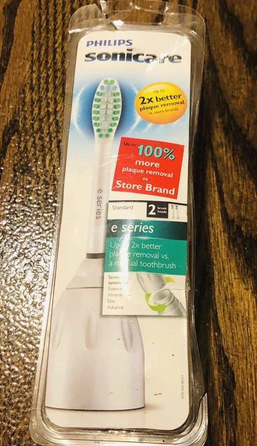Cabezales de cepillo de repuesto Philips Sonicare serie E 2 paquete sellado