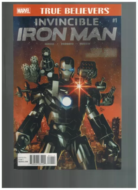 True Believers: Iron Man - The War Machines! VF/NM 2016 Marvel Comic