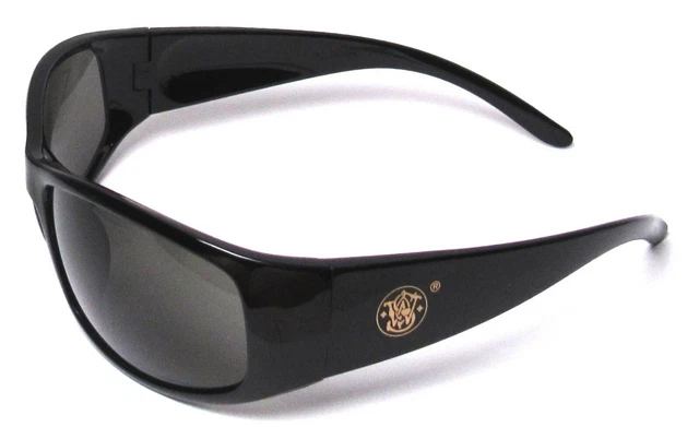 SMITH & WESSON Elite Safety Eyewear Glasses 21303 Smoke Lens/Black Frame >NEW< 3