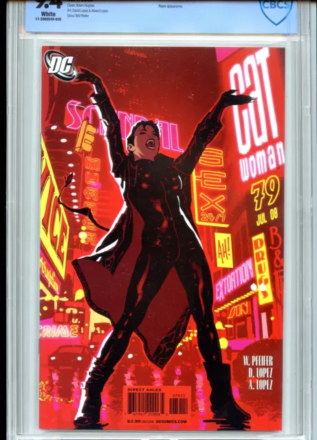 Catwoman #79 CBCS 9.4 Repro Appearance