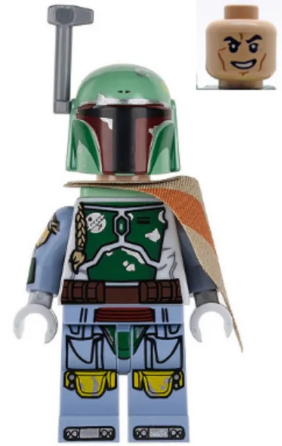 LEGO Boba Fett Star Wars Minifigure Printed Arms sw0610 From 75060 Slave I NEW