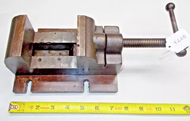 Vise, YANKEE Machinist's Vise 2-3/4" Wide Jaws Opens to 3" Features Slotted Base