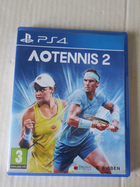 Jeu AO Tennis 2 – PlayStation 4 – Version Française – Neuf Sous Blister – Sortie 2020