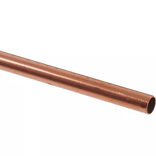 COPPER RND TUBE 3.18mm (1/8) x 300mm (12")