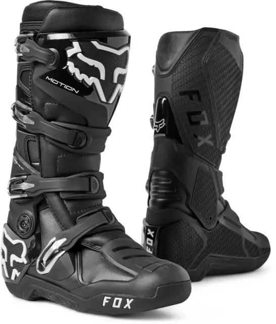 NEW Fox Racing Motion Motocross Off Road Enduro Boots - Black