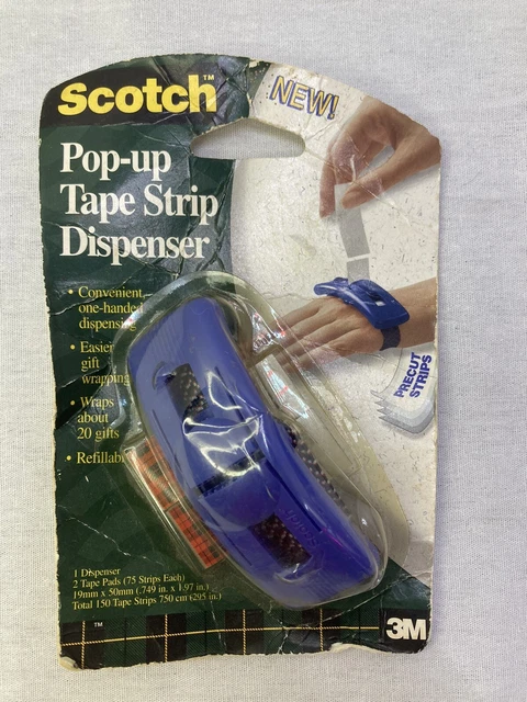 Scotch Pop-Up Tape Dispenser (3M, 150 Precut Strips)