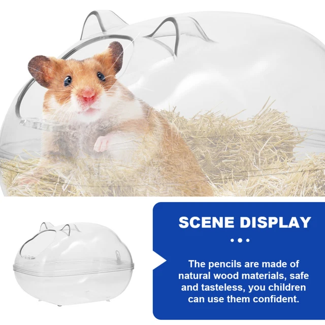 HAMSTER BATHROOM CHINCHILLA Sand for Hamsters Bathtub Container £8.99