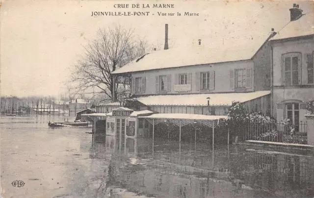 Cpa 94 Joinville Le Pont Vue Sur La Marne