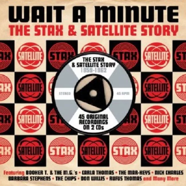 Wait A Minute-Stax & Satellite Story 1959-62 2-CD NEW SEALED Soul Mar-Keys/Chips