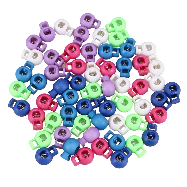 60 pz chiusura a cavo elastica corda-corda-serrature-clip