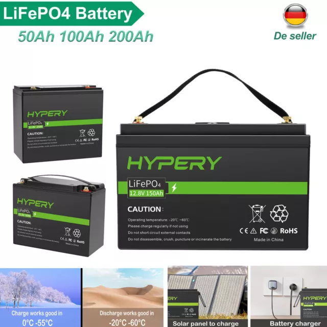 Saftkiste 200Ah LiFePO4 Lithium Batterie Wohnmobil DualBMS mit App